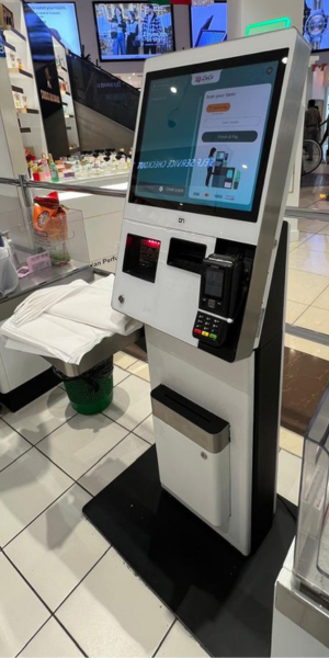 Self service kiosk